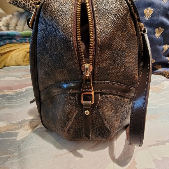 Louis Vuitton Damier Ebene Rivington Handbag PM - Picture 8 of 12